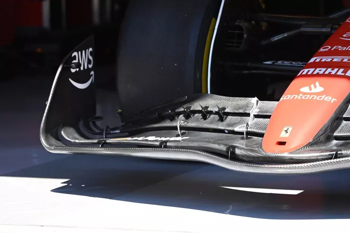 Ferrari SF-23 detalles técnicos 