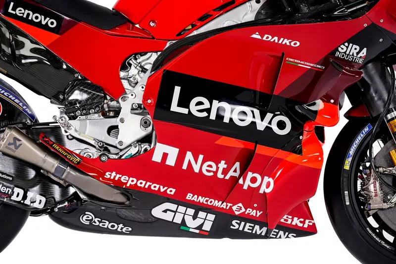 La Ducati Desmosedici GP22