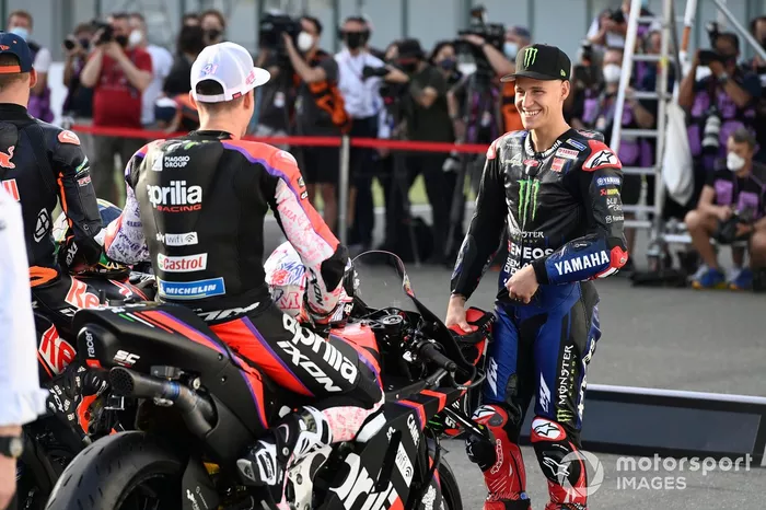 Aleix Espargaró, Aprilia Racing Team, Fabio Quartararo, Yamaha Factory Racing