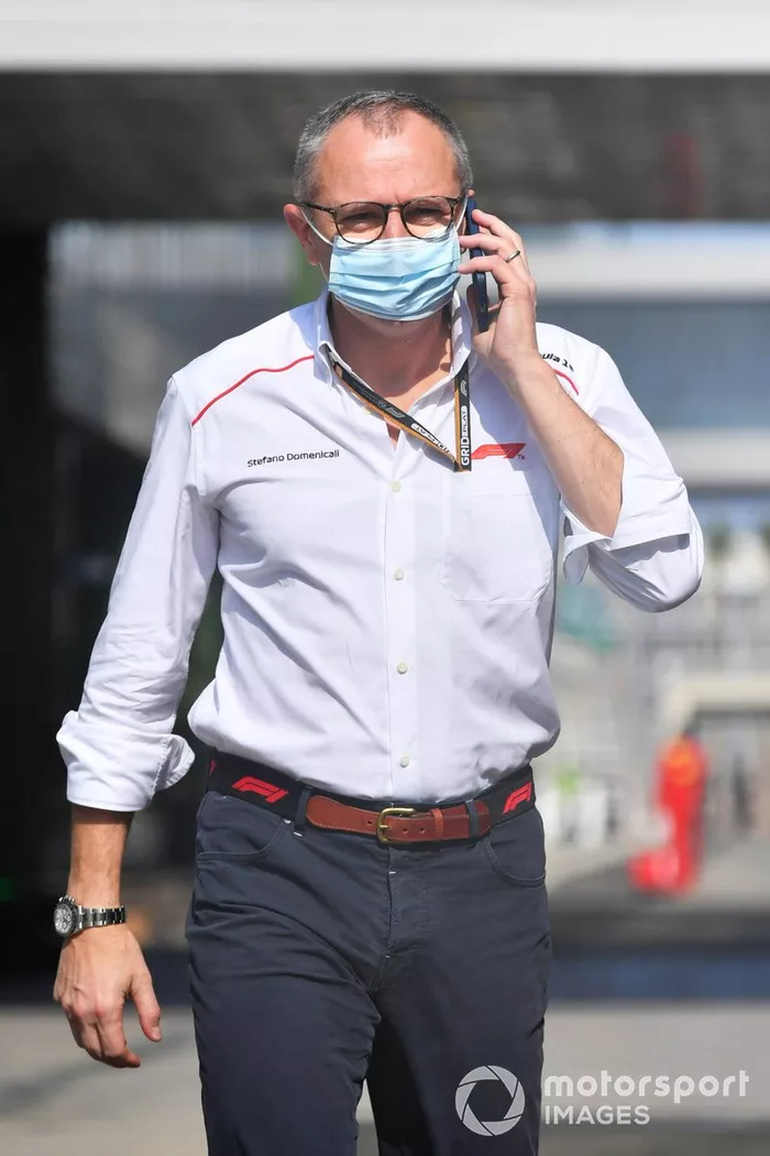 Stefano Domenicali, CEO de la Fórmula 1 