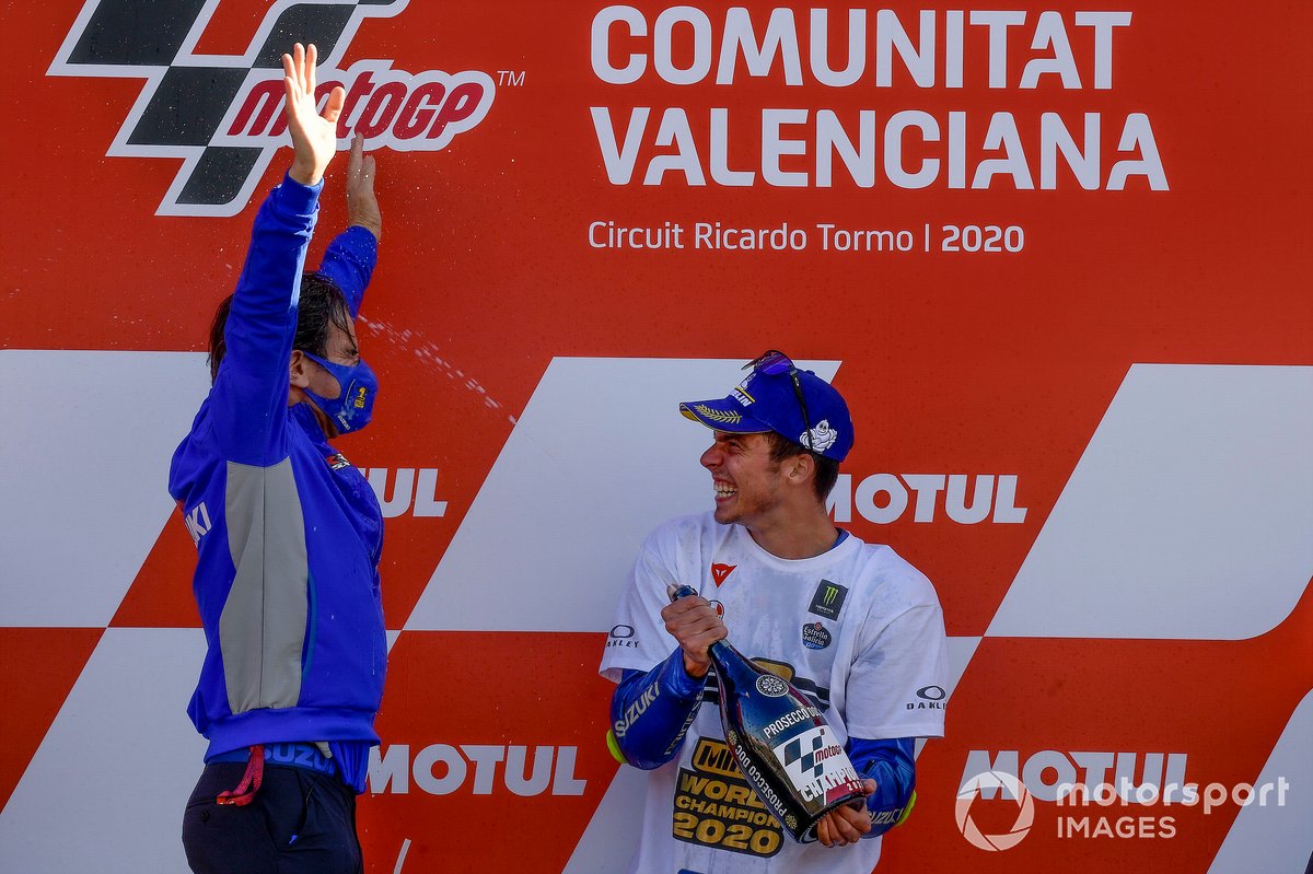 Davide Brivio, Joan Mir, Team Suzuki MotoGP