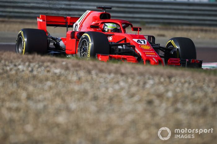 Mick Schumacher, Ferrari SF71H
