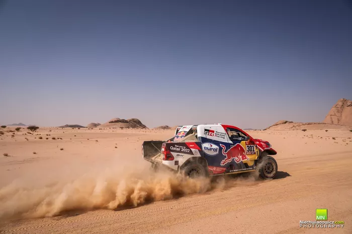 #301 Toyota Gazoo Racing: Nasser Al-Attiyah, Matthieu Baumel