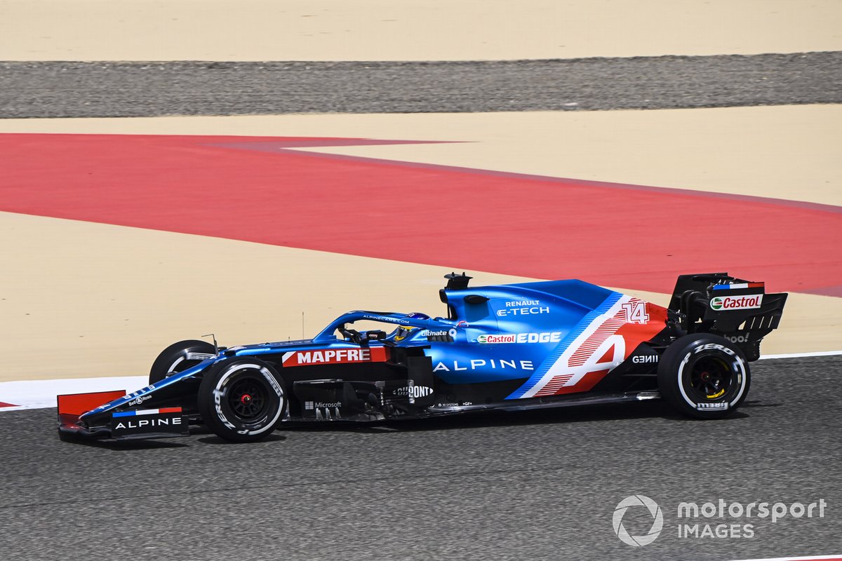 Fernando Alonso, Alpine A521 