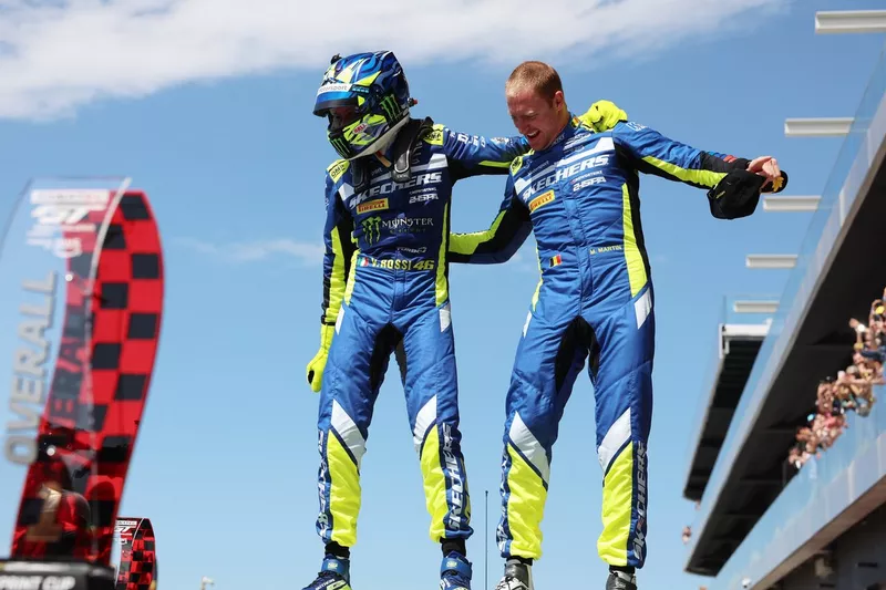 #46 Team WRT, BMW M4 GT3: Valentino Rossi, Maxime Martin 
