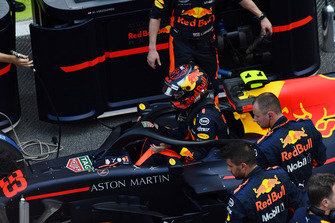 Max Verstappen, Red Bull Racing RB14 on the grid