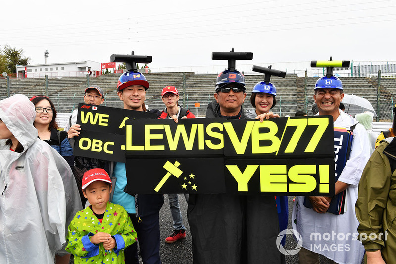 Lewis Hamilton, Mercedes AMG F1 taraftarları