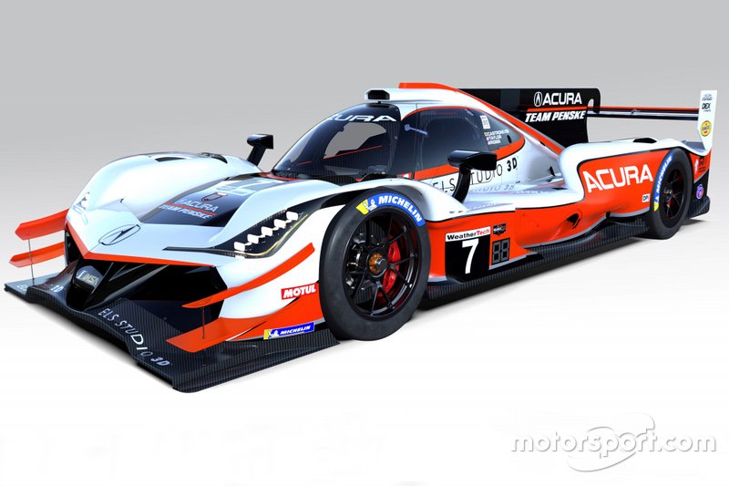 Livrea dell'Acura del Team Penske