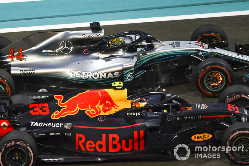 Льюіс Хемілтон, Mercedes AMG F1 W09, Макс Ферстаппен, Red Bull Racing RB14