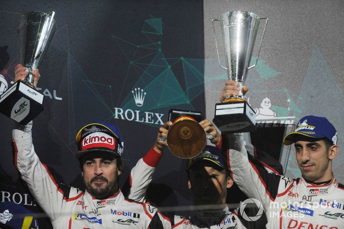 #8 Toyota Gazoo Racing Toyota TS050: Sébastien Buemi, Kazuki Nakajima, Fernando Alonso 