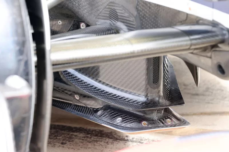 Haas VF-24 front bib detail