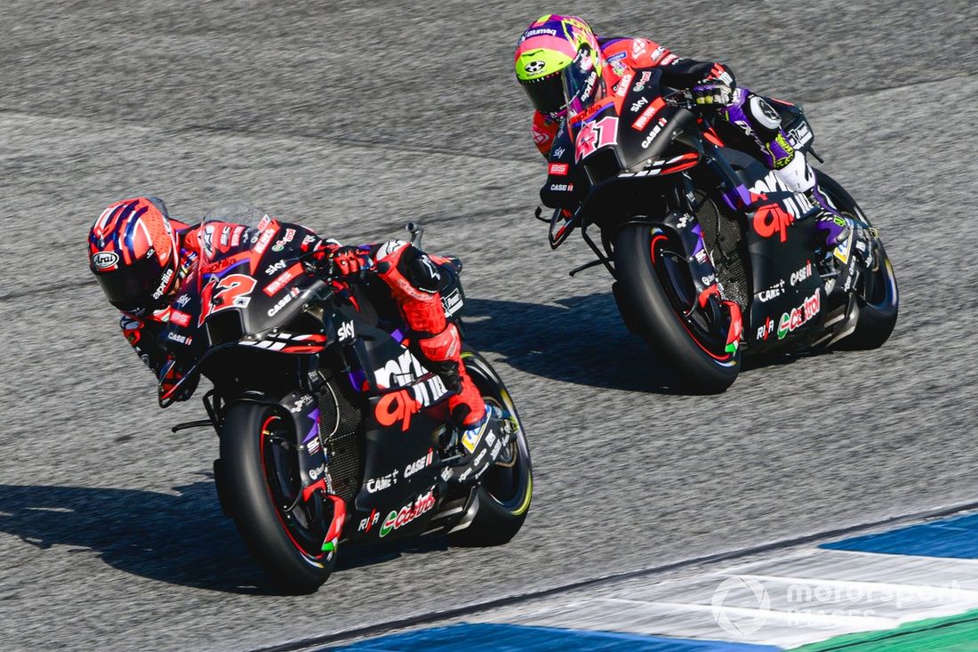 Maverick Viñales, Aprilia Racing, Aleix Espargaró, Aprilia Racing