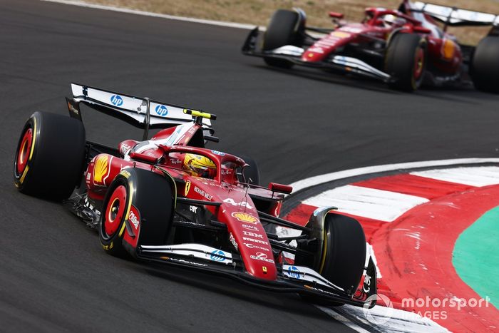 Charles Leclerc, Ferrari, Lewis Hamilton