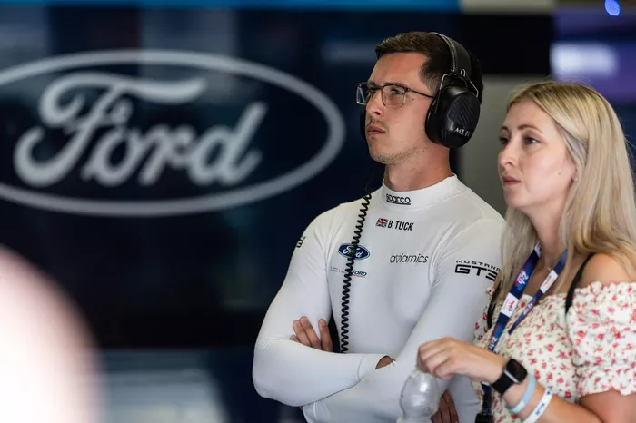  #77 Proton Competition Ford Mustang LMGT3: Ben Tuck