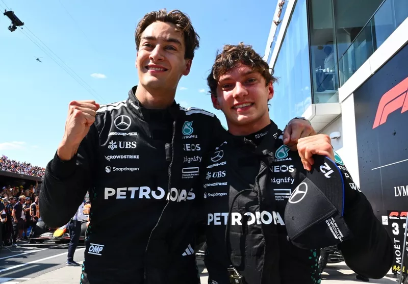 George Russell, Mercedes, Andrea Kimi Antonelli, Mercedes