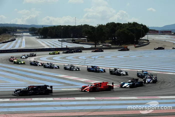 #32 United Autosports Oreca 07 - Gibson: William Owen, Alex Brundle, Job Van Uitert, #28 IDEC Sport Oreca 07 - Gibson: Paul Lafargue, Paul Loup Chatin, Richard Bradley
