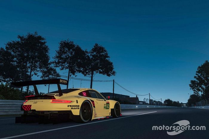 #92 Porsche Esports Team Porsche 911 RSR: Jaxon Evans, Matt Campbell, Mack Bakkum, Jeremy Bouteloup