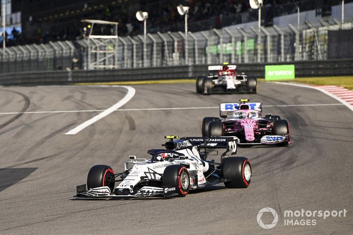 Pierre Gasly, AlphaTauri AT01, Nico Hulkenberg, Racing Point RP20