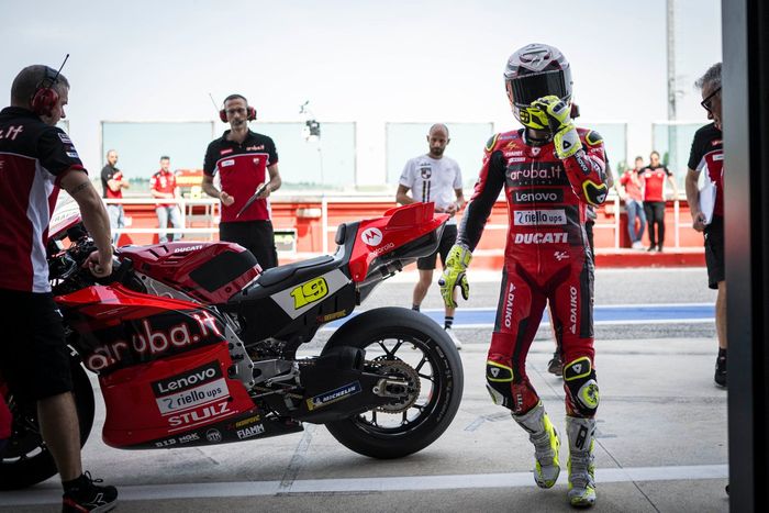 Alvaro Bautista, Ducati, Test Misano