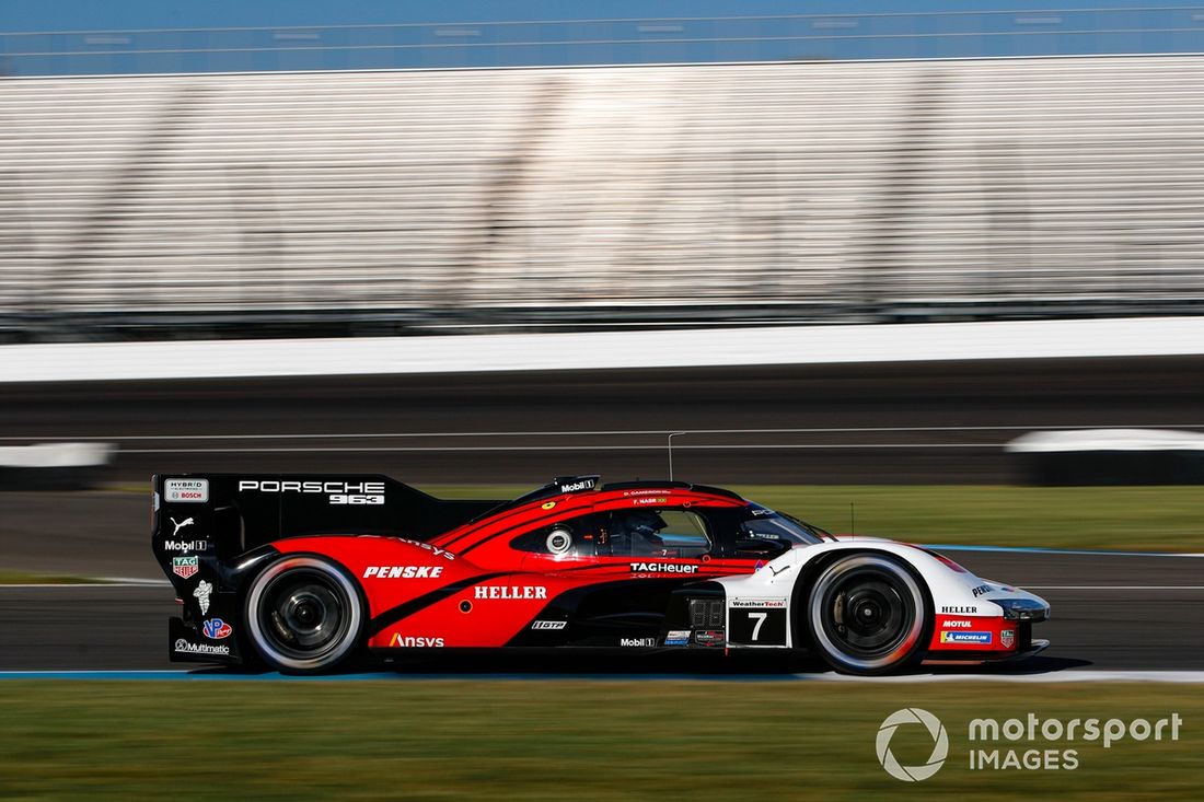 #7 Porsche 963 del equipo Penske Motorsport: Dane Cameron, Felipe Nasr
