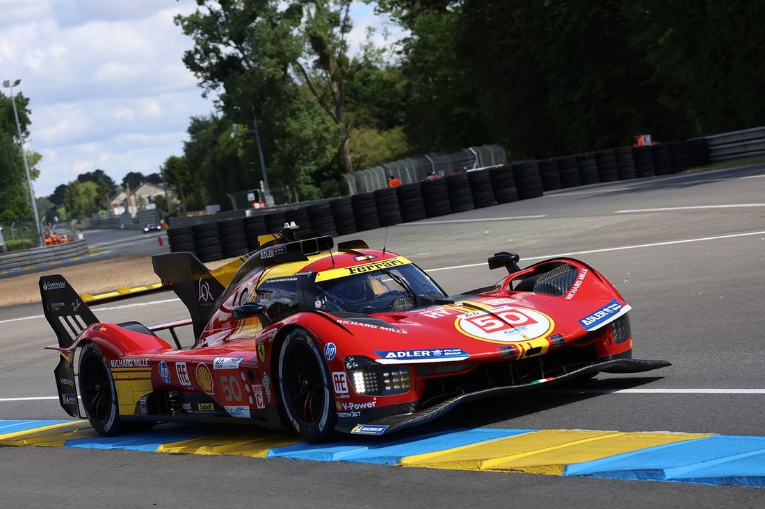 #50 Ferrari AF Corse Ferrari 499P de Antonio Fuoco, Miguel Molina, Nicklas Nielsen