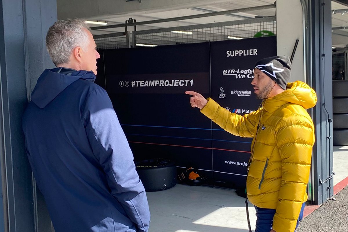 Andrea Dovizioso, Project 1, BMW M4 GT3, Hockenheim testing
