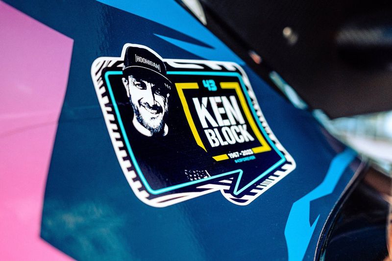 M-Sport Ford World Rally Team Ford Puma Rally1, logo en homenaje a Ken Block