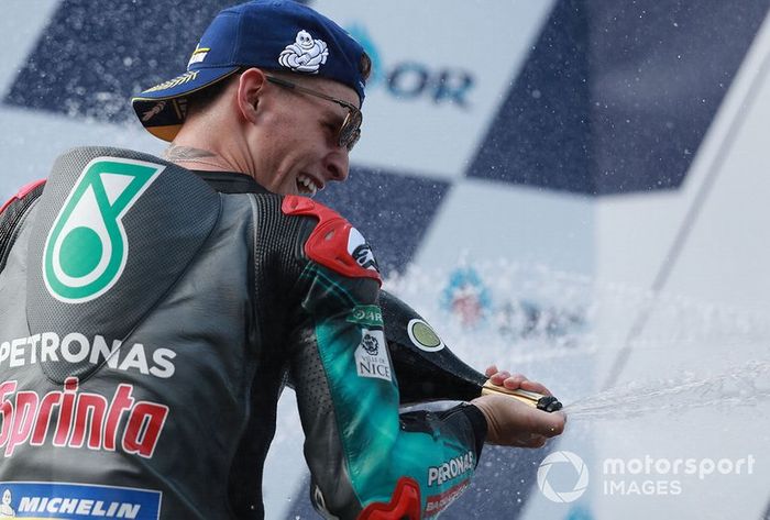 Podio: Fabio Quartararo, Petronas Yamaha SRT