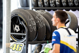 Des pneus Michelin usés