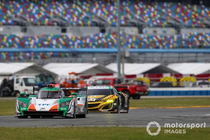 Agustín Canapino y el Juncos Racing en acción en Daytona