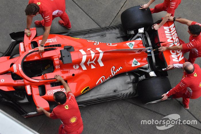 Ferrari SF71H detalle
