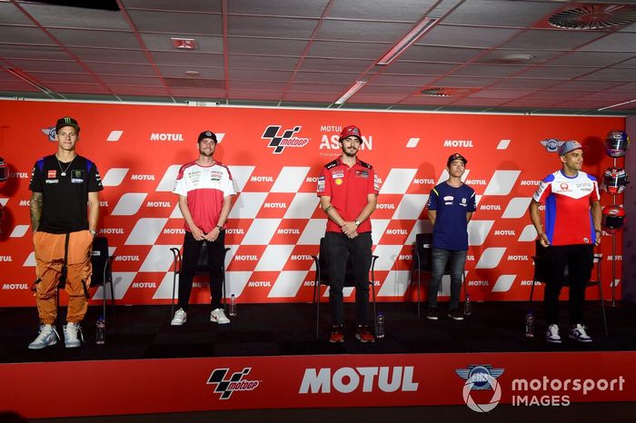 Fabio Quartararo, Yamaha Factory Racing, Jake Dixon, Francesco Bagnaia, Ducati Team, Ayumu Sasaki, Jorge Martin, Pramac Racing