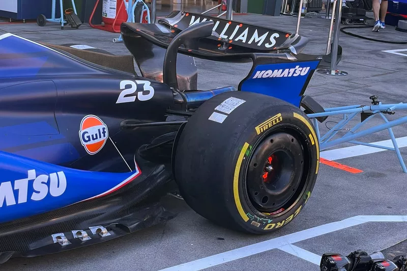 Williams FW46 détails techniques