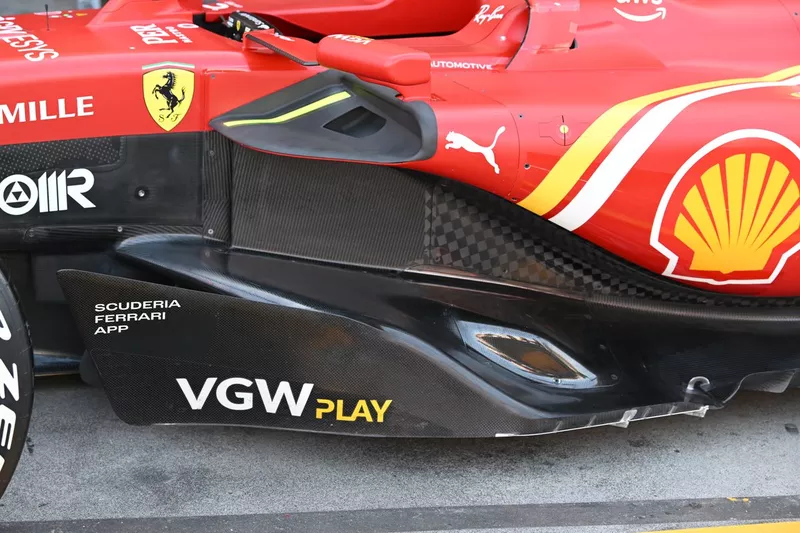 Détail de la Ferrari SF-24