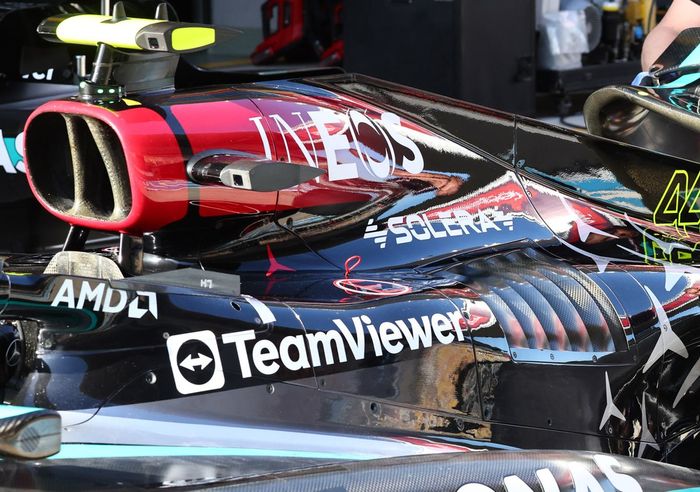 Mercedes F1 W15 detalles técnicos