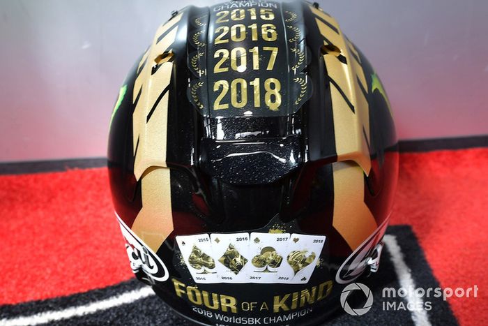 Casco de Jonathan Rea, Kawasaki Racing 