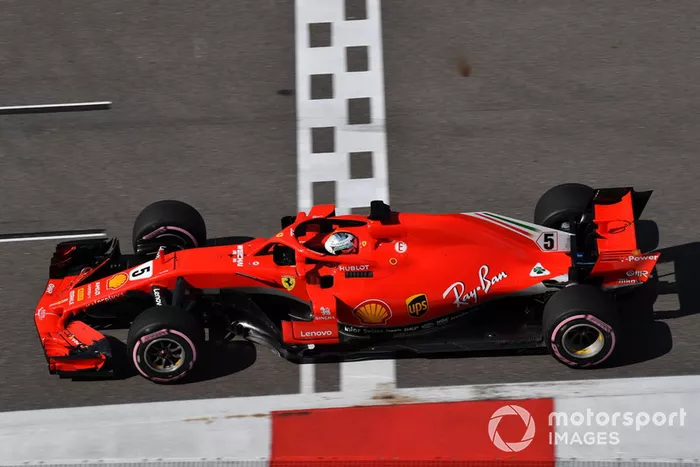 3. Sebastian Vettel, Ferrari SF71H