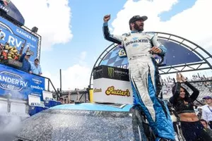 Race Winner Martin Truex Jr., Joe Gibbs Racing, Toyota Camry Sirius XM