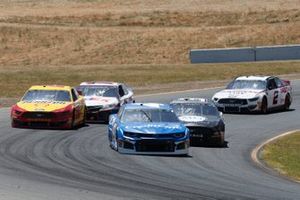  Kyle Larson, Chip Ganassi Racing, Chevrolet Camaro Credit One Bank  Joey Logano, Team Penske, Ford Mustang Shell Pennzoil