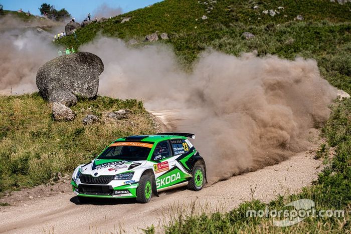 Kalle Rovanperä, Jonne Halttunen, koda Motorsport koda Fabia R5