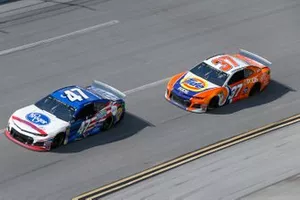 Ryan Preece, JTG Daugherty Racing, Chevrolet Camaro Kroger Chris Buescher, JTG Daugherty Racing, Chevrolet Camaro Tide Pods