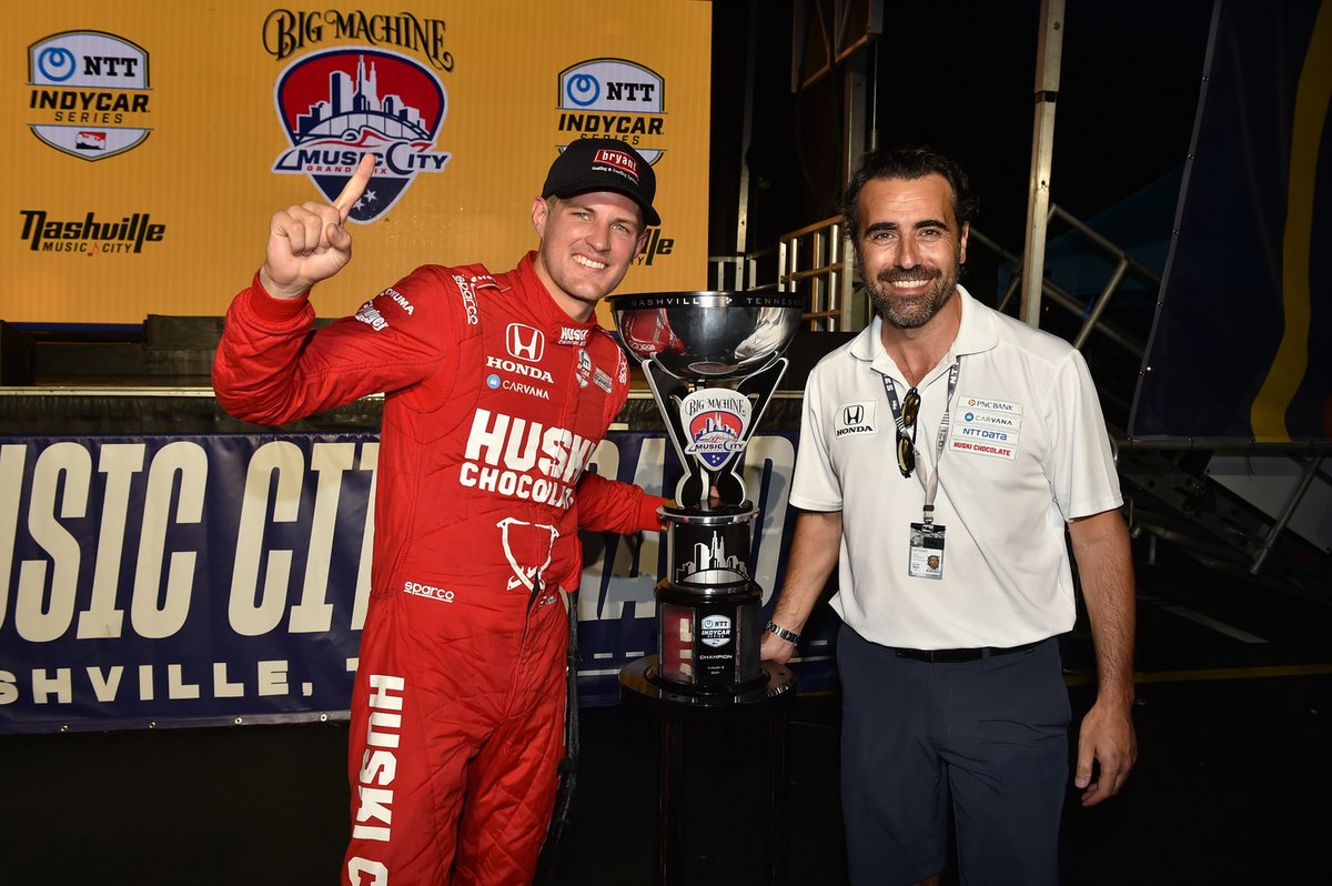 Ganassi advisor Franchitti believes Ericsson's breakthrough win at Detroit has helped him unleash his best form