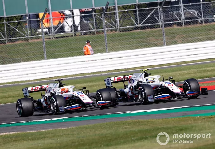 Mick Schumacher, Haas VF-21, Nikita Mazepin, Haas VF-21