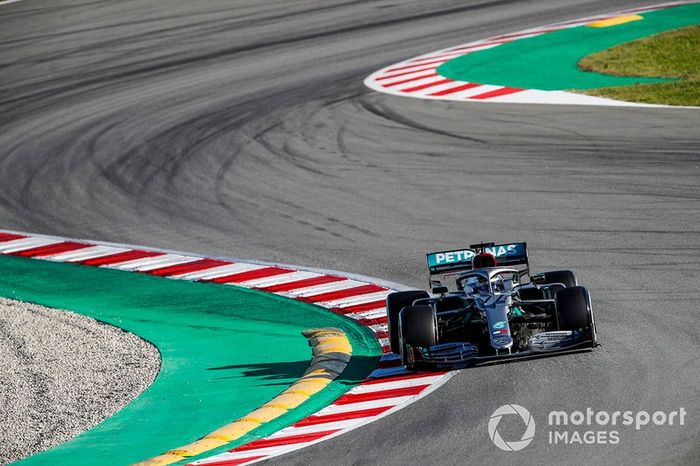 1º Valtteri Bottas, Mercedes F1 W11: 1:16.196  (con neumáticos C5)