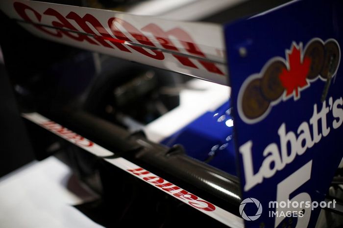 Detalle del Williams FW14B de Nigel Mansell