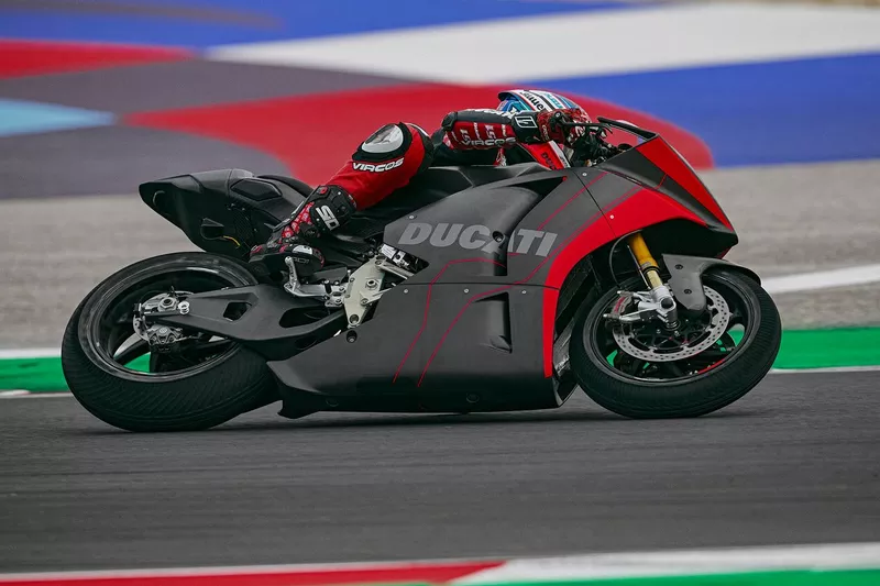 Le prototype de MotoE de Ducati