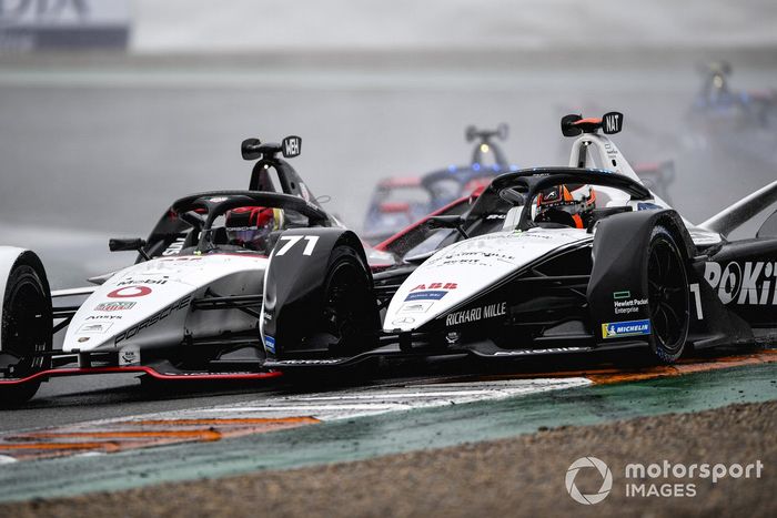 Pascal Wehrlein, Porsche, Porsche 99X Electric, battles with Norman Nato, Venturi Racing, Silver Arrow 02