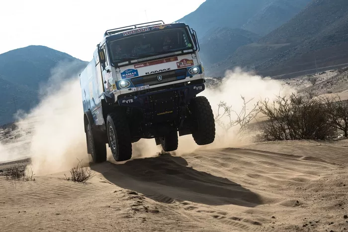 #509 Kamaz - Master: Airat Mardeev, Dmitriy Svistunov, Akhmet Galiautdinov