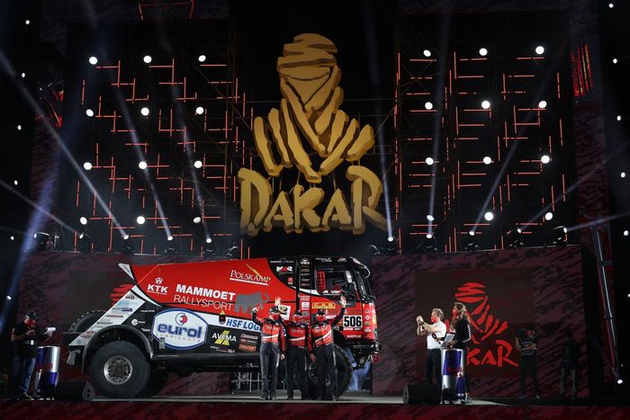 #506 Mammoet Rallysport Renault Trucks: Martin Van Den Brink, Wouter De Graaff, Daniel Kozlovsky