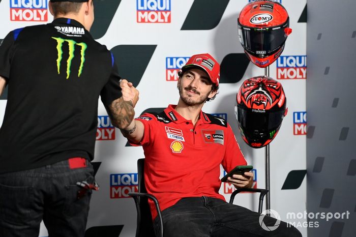 Francesco Bagnaia, Equipo Ducati, Fabio Quartararo, Yamaha Factory Racing 